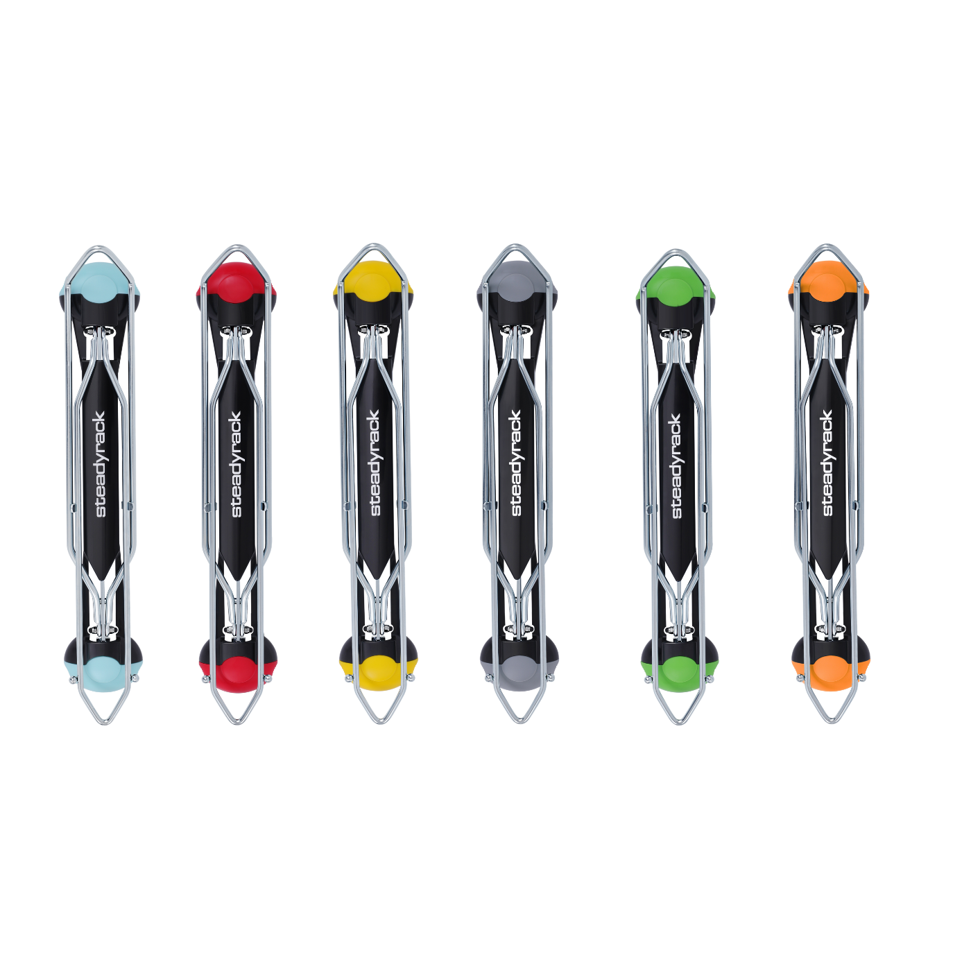 Steadyrack Classic tappi terminali portabici colorati
