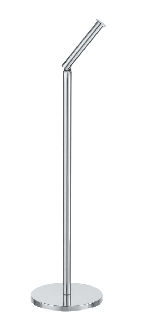 Wenko 2 in 1 portarotolo da terra acciaio lucido 55 cm