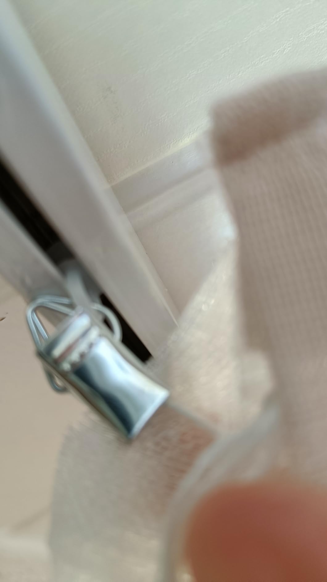 Quelcc 100 Ganci Tende con Rotelle Bianchi Antiruggine