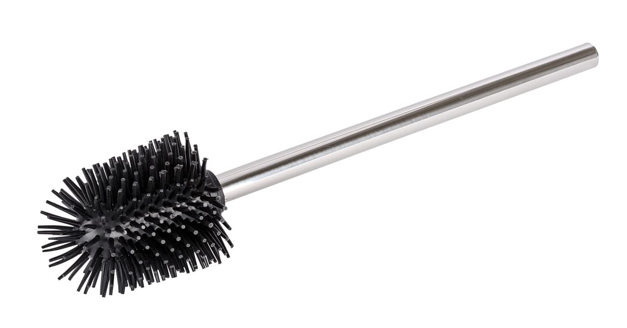 Wenko 21799100 Scopino WC Silicone Nero 35 cm