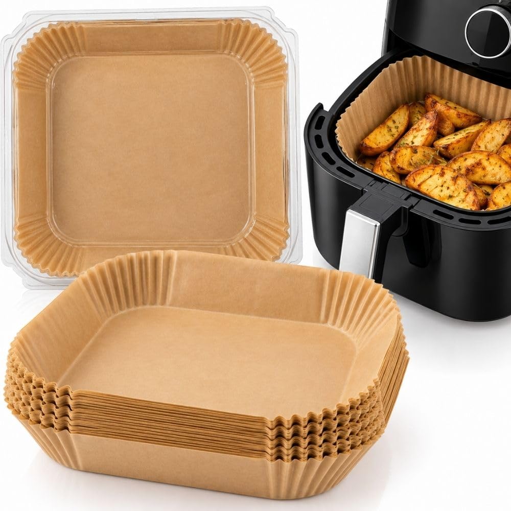 Cecaro Group Carta Forno Friggitrice 23x23 cm 100 Fogli