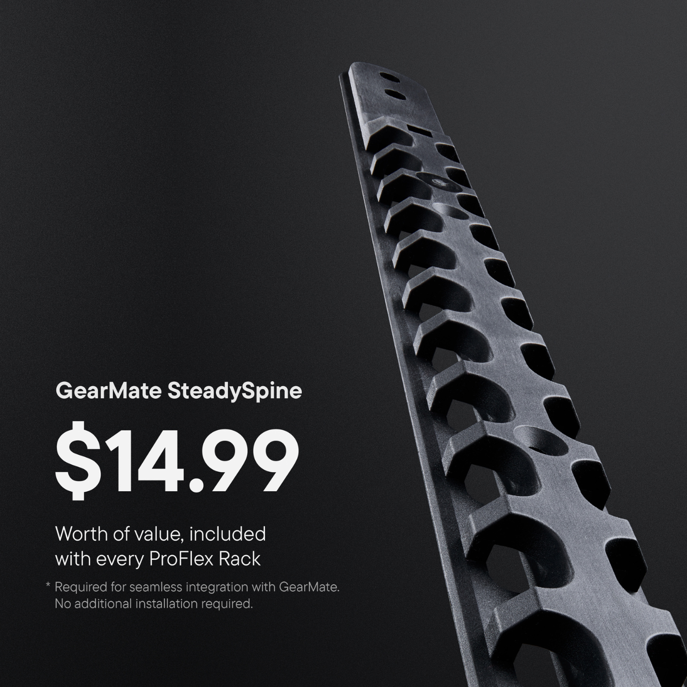 Steadyrack ProFlex portabici da parete pieghevole