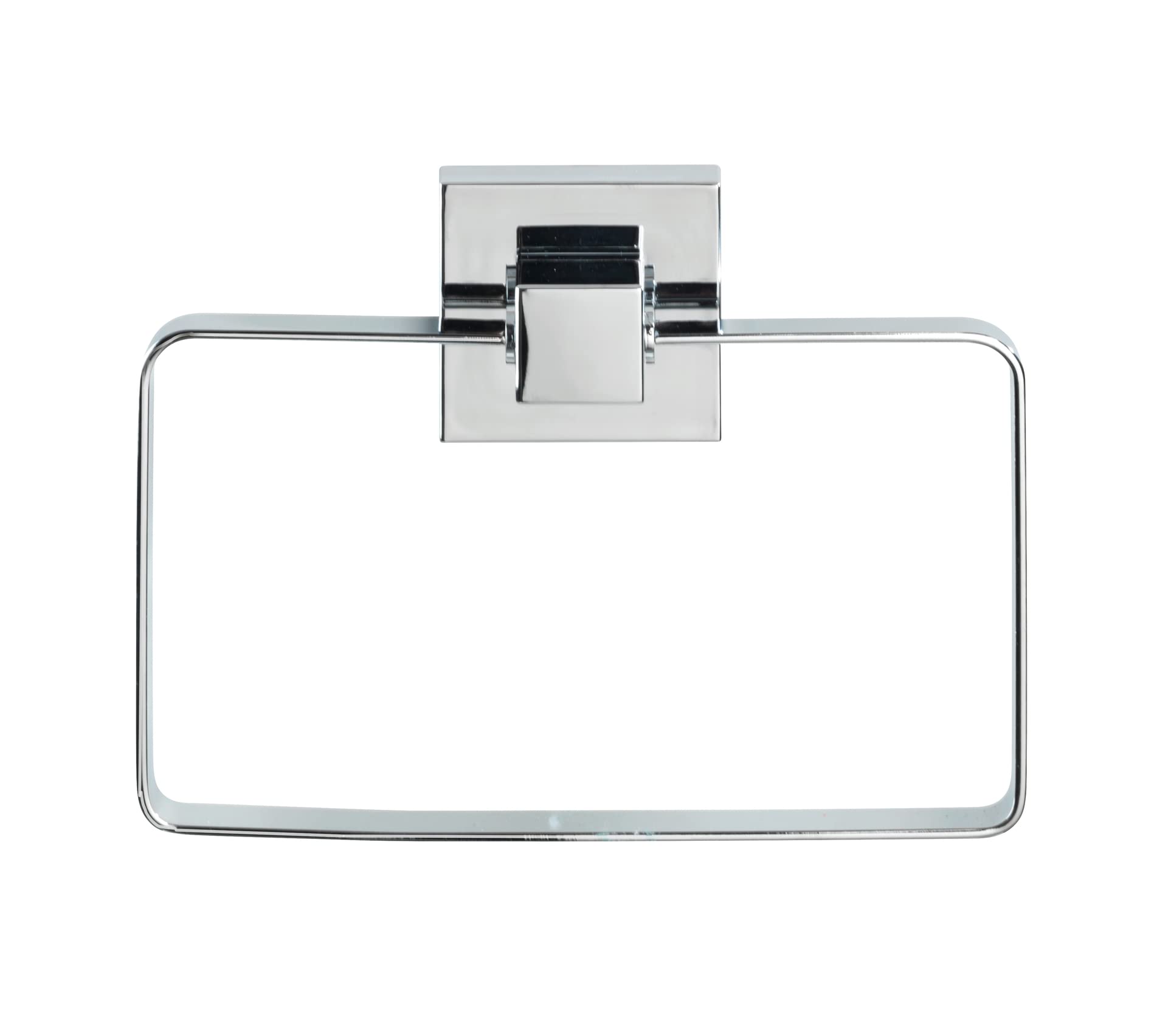 Wenko Vacuum-Loc Quadro Anello Portasalviette Acciaio
