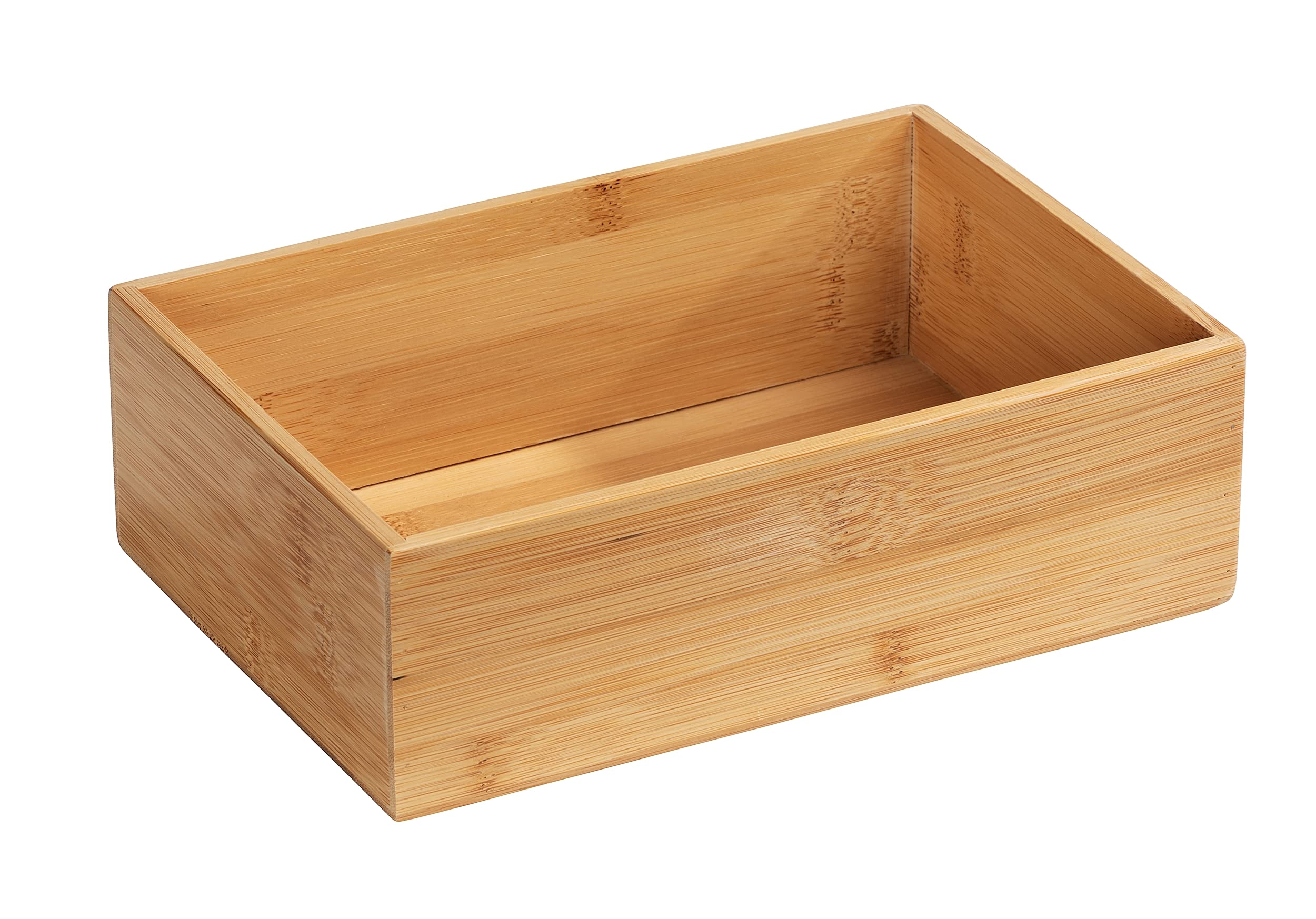 Wenko Terra organizer bambù 3 scomparti 15x7x15 cm naturale
