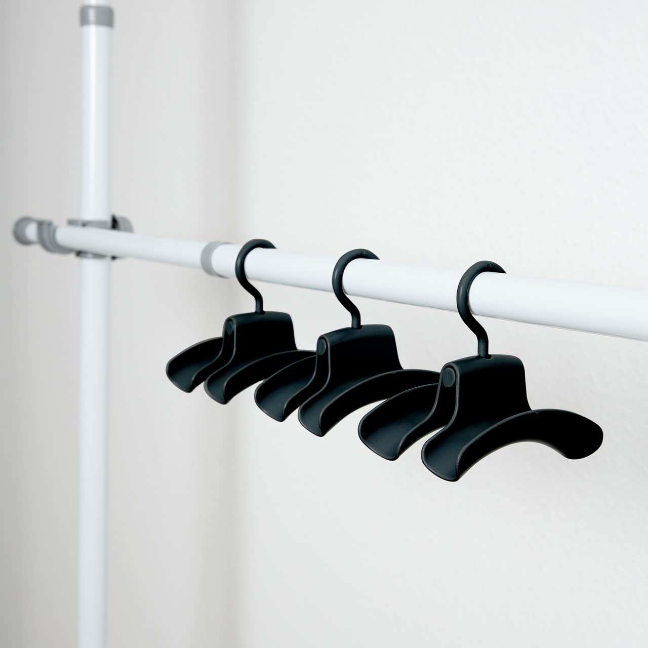 Wenko Hercules gancio portaborse set 3 pezzi nero doppio
