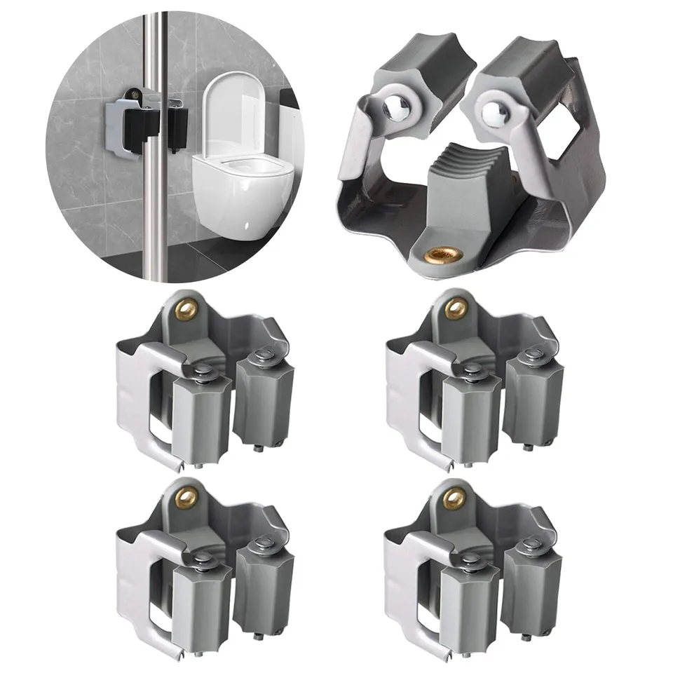 3-H portascope da muro grigio 4 pezzi acciaio 5 kg