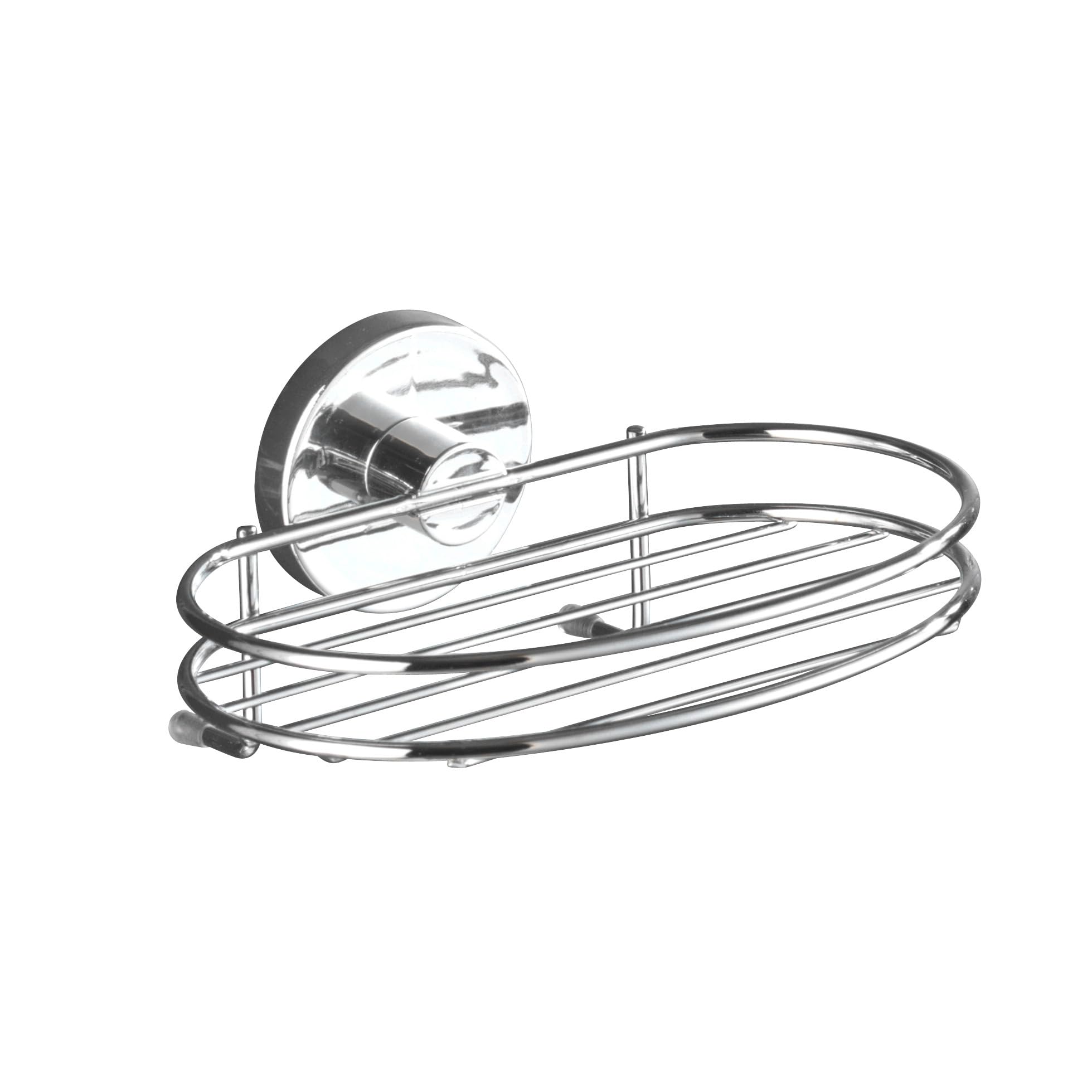 Wenko Vacuum-Loc Milazzo portasapone cromo senza forare