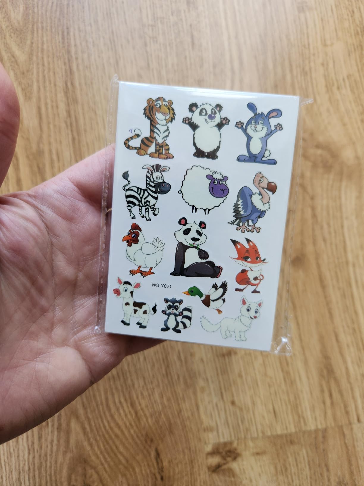 Quelcc Tatuaggi Temporanei Bambini Luminosi 30 Fogli 380 Pezzi