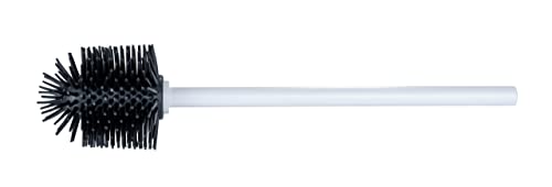 Wenko Spazzola WC Silicone Ricambio Bianca 35 cm Antibatterica