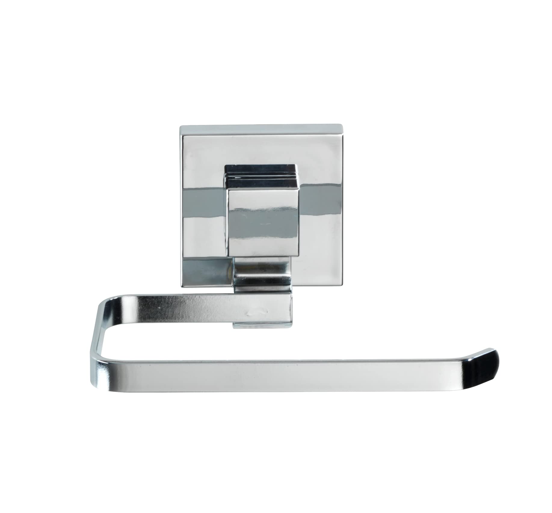 Wenko Quadro Vacuum-Loc Portarotolo Argento Acciaio