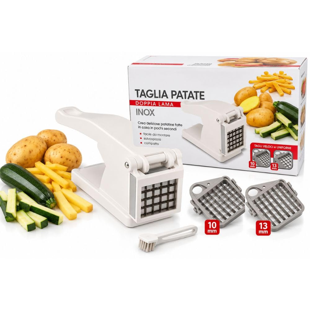 Cecaro Group doppia lama 10-13 mm taglia patate manuale