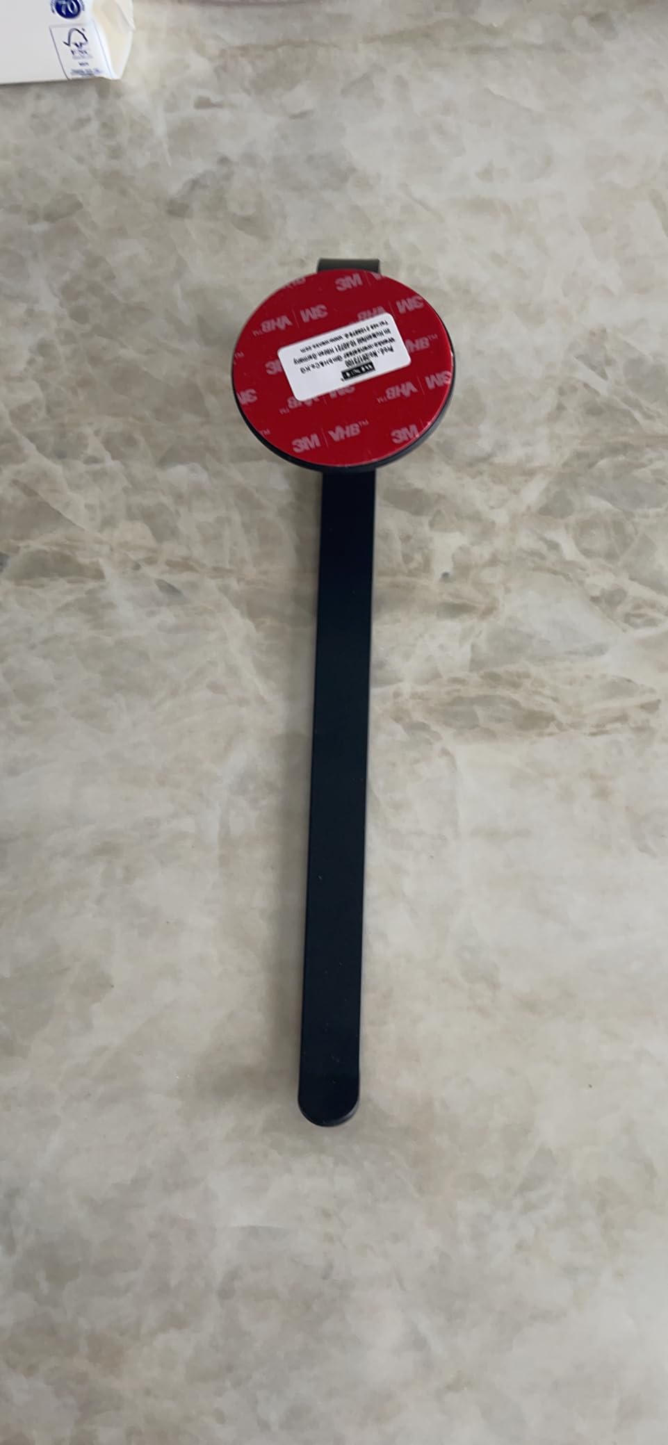 Wenko Turbo-Loc Bivio Portasciugamani Nero Opaco Alluminio
