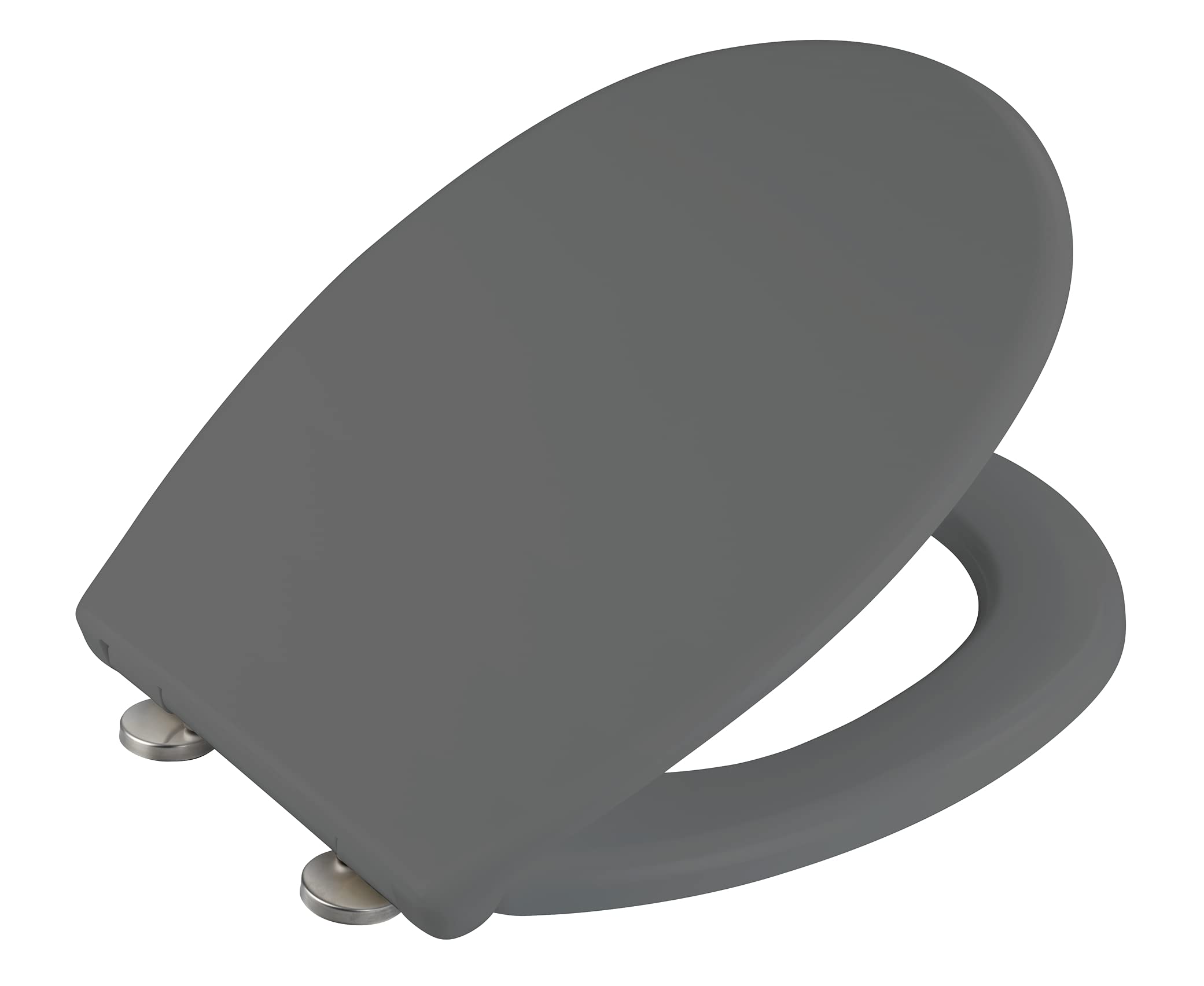 Wenko Vorno Neo copriwater grigio antibatterico