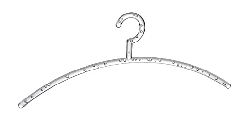 WENKO Bubble grucce appendiabiti trasparente 5 pezzi