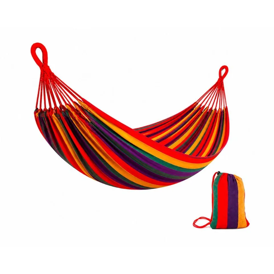 Cecaro Group 200x80 amaca da giardino multicolor con borsa