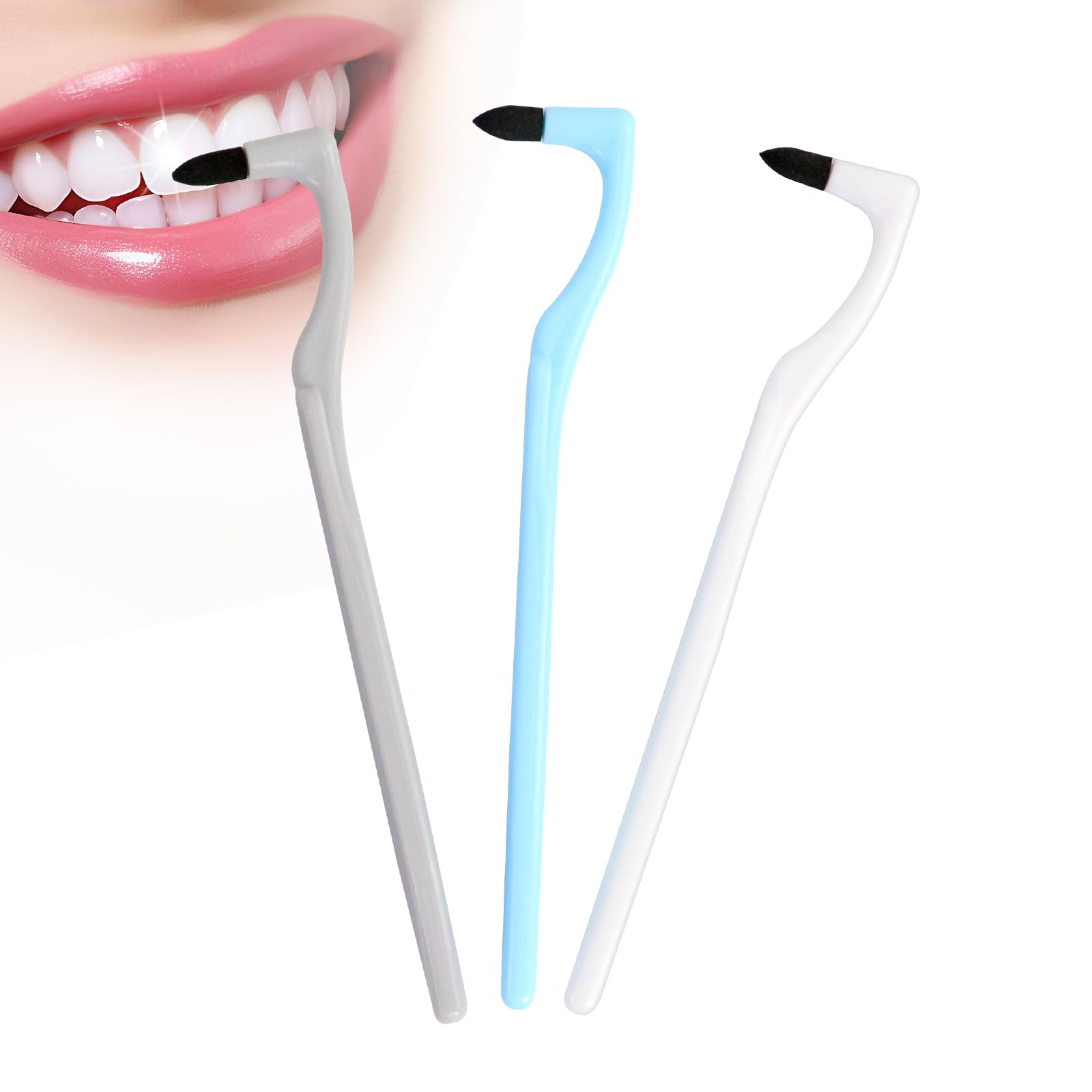 Quelcc Stain Remover Gomma Smacchiante Denti 3 Pezzi