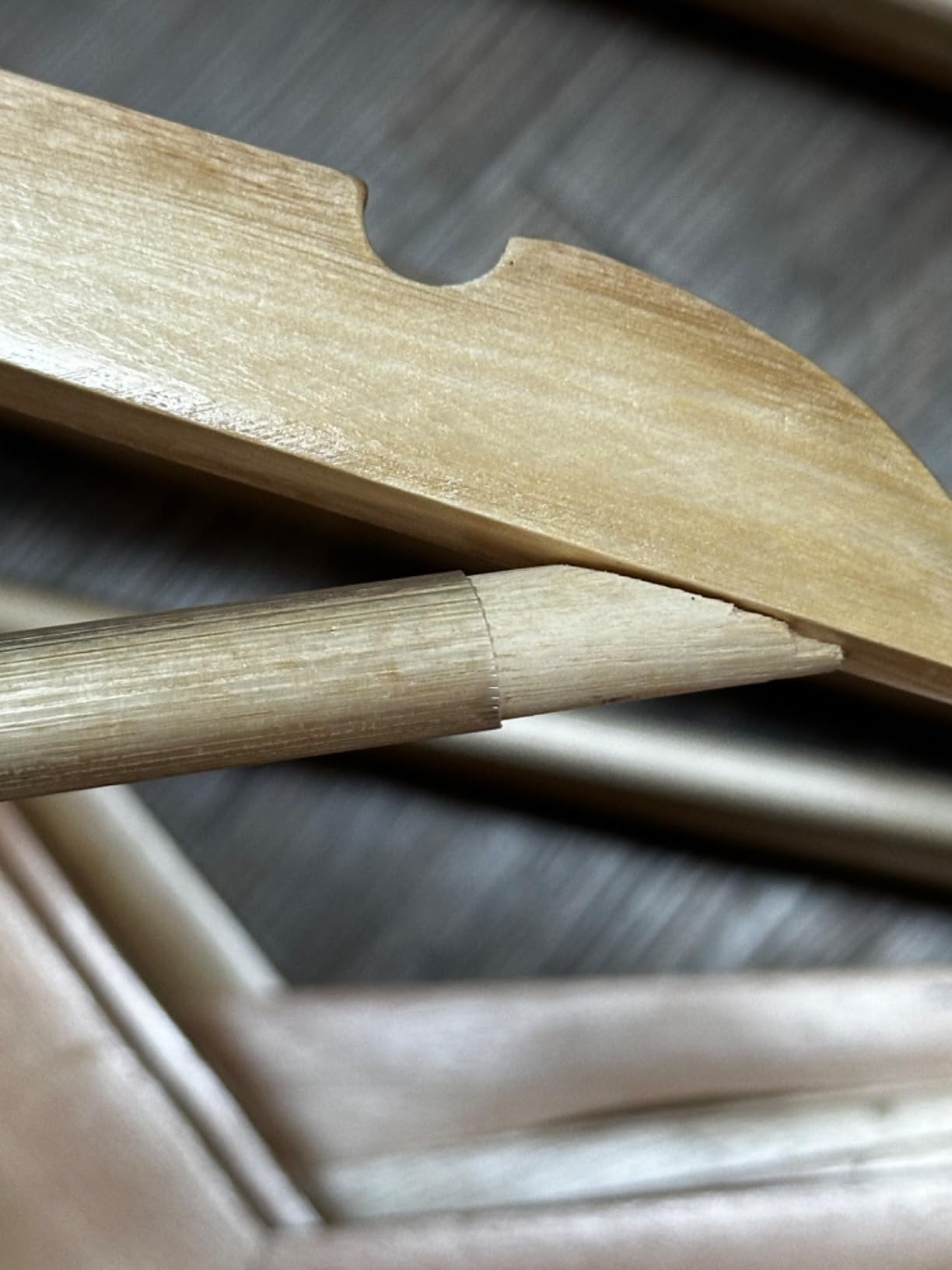 Wenko Eco Grucce Legno Naturale 45 cm 24 Pezzi salvaspazio