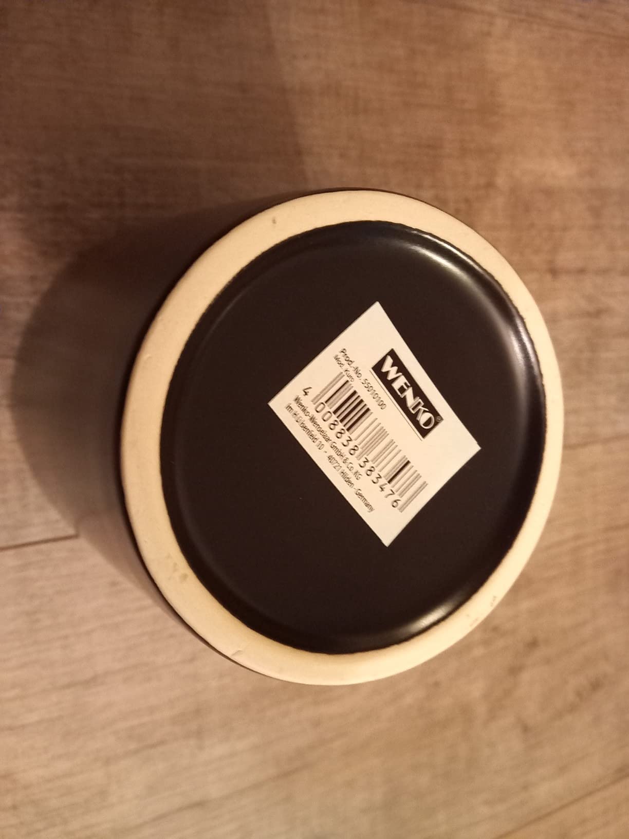 Wenko Black Outdoor Kitchen vasetto erbe nero ceramica