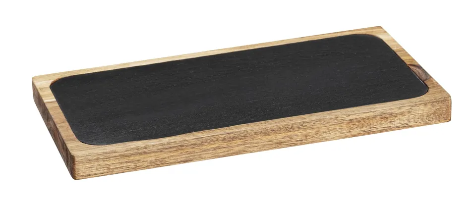 Wenko Ava tagliere acacia ardesia 30x15 cm
