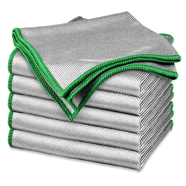 Quelcc Magici Panni Microfibra 30x30 cm 6 Pezzi Anti Aloni