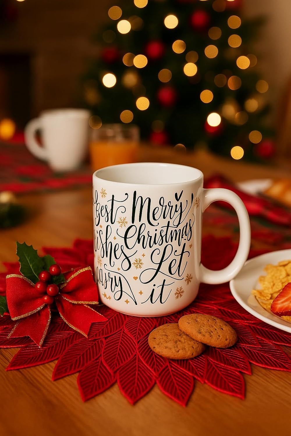 Cecaro Group Set 2 Mug Natalizie 325 ml Albero di Natale