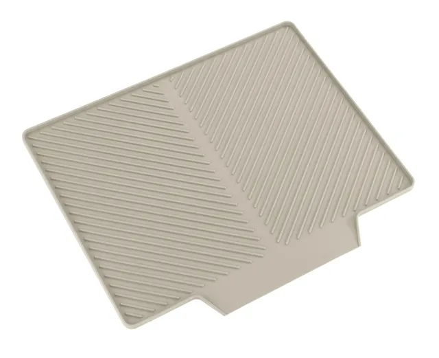 Wenko Nelia Tappetino Scolapiatti Beige 34x40 cm Scanalato
