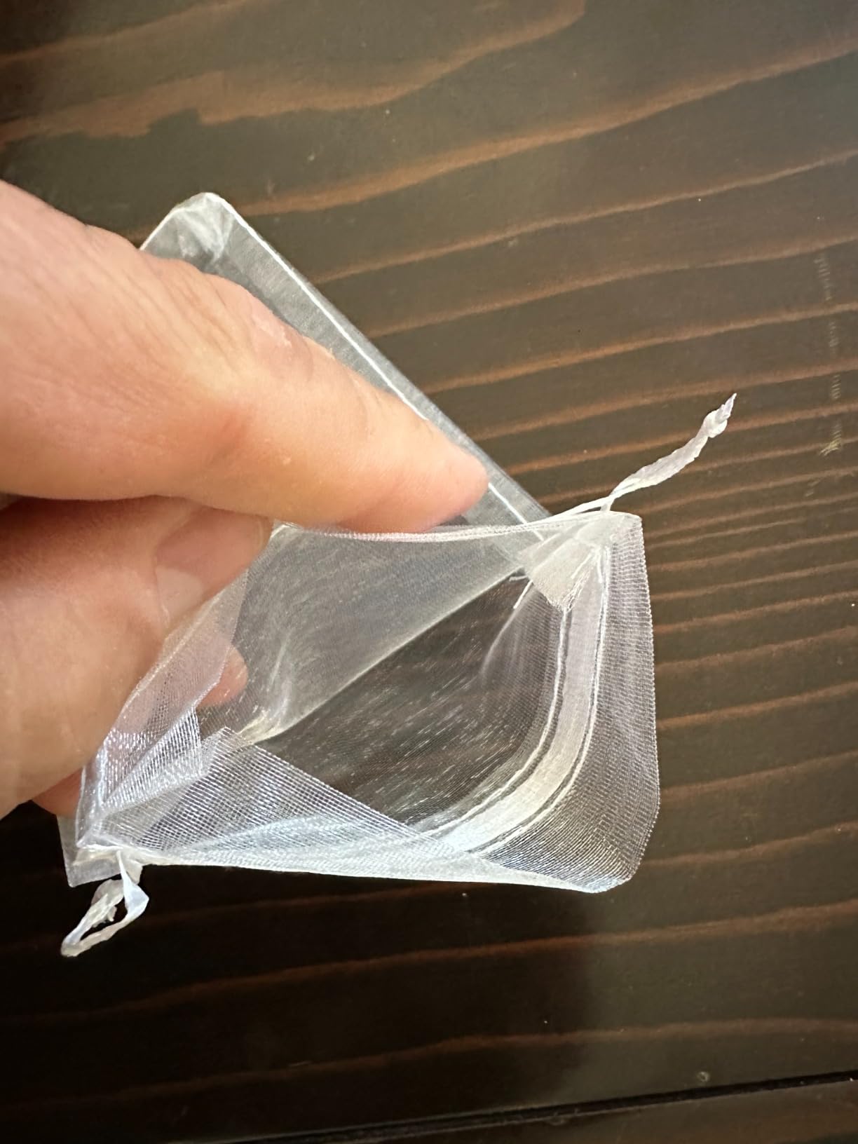Quelcc sacchetti organza bianchi 7x9 cm 100 pz