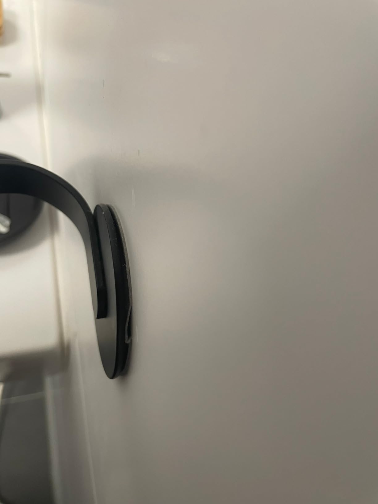 Wenko Turbo-Loc Bivio Portasciugamani Nero Opaco Alluminio