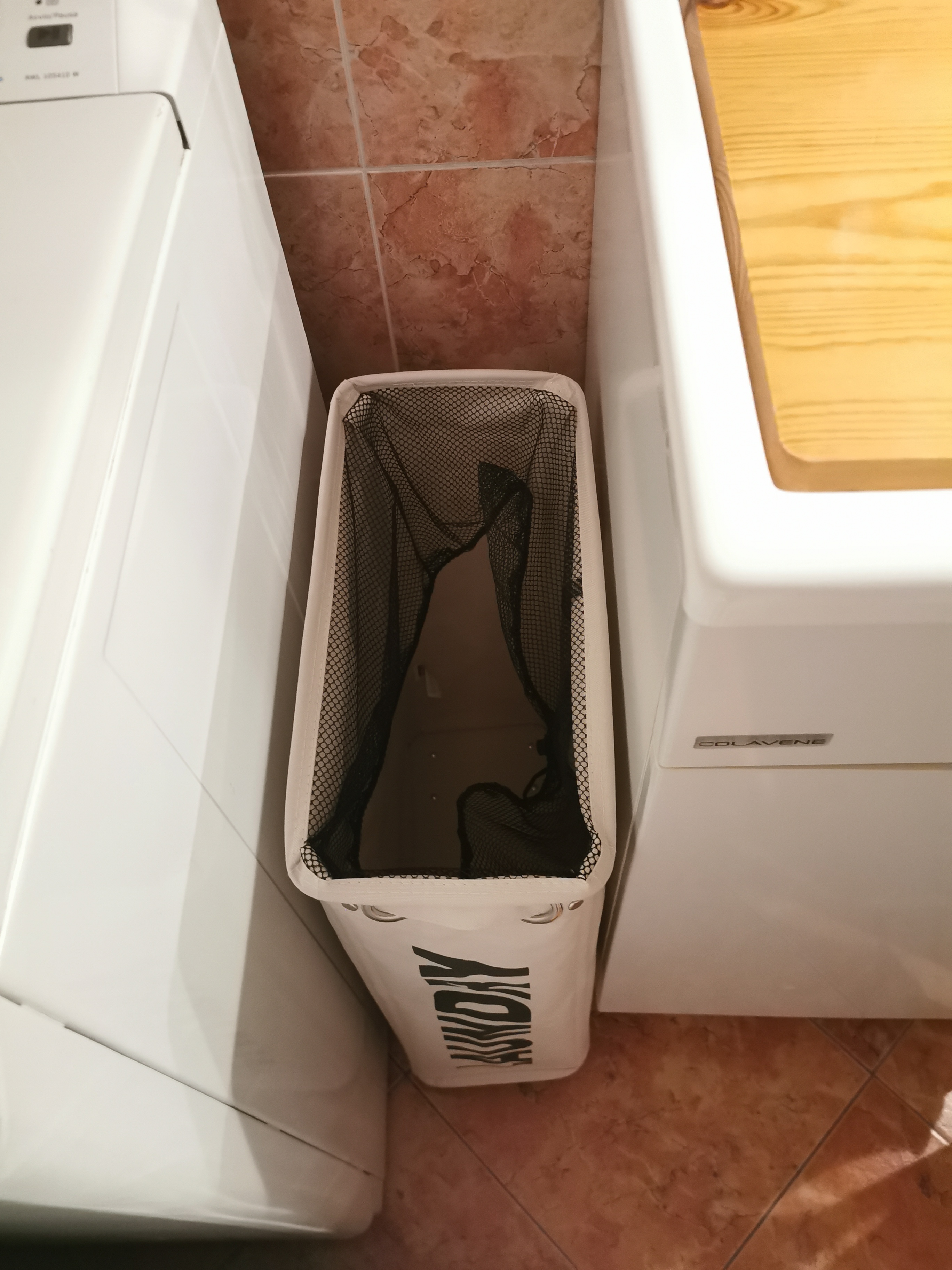 Wenko Corno Portabiancheria Taupe 43 l