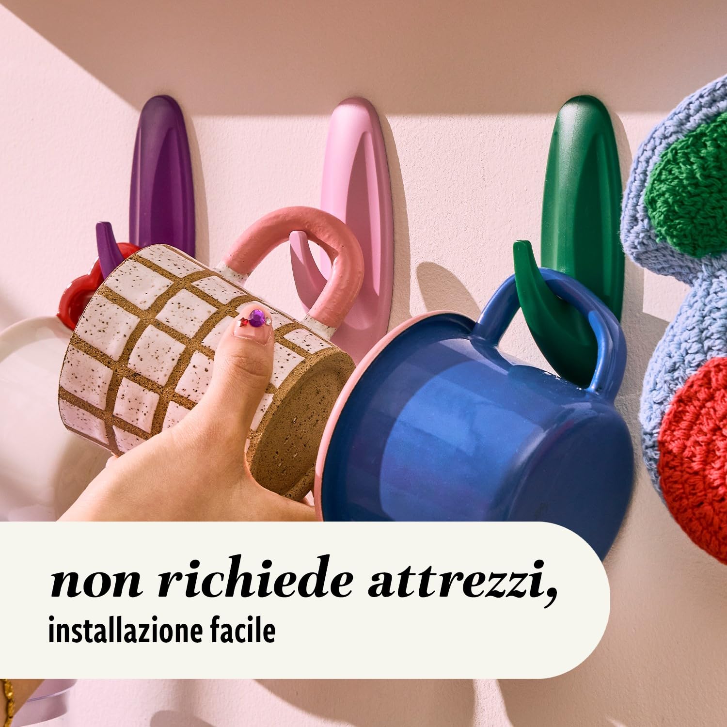 Command ganci adesivi ghiaccio 10 pezzi senza forare