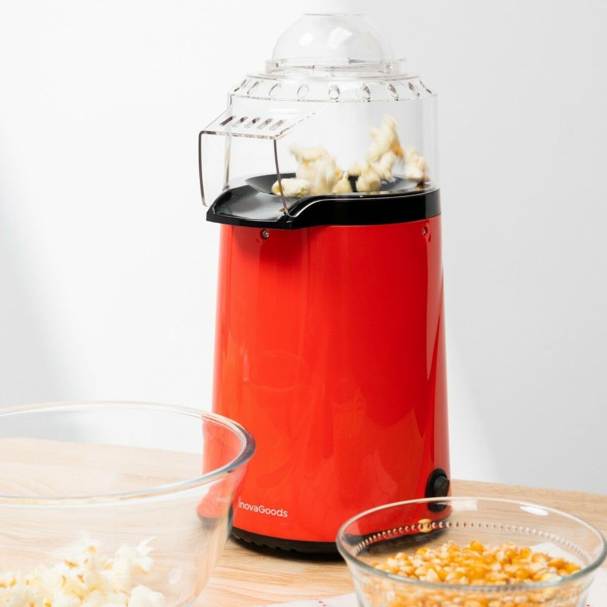 Cecaro Group Macchina Popcorn Aria Calda 1200W Senza Olio