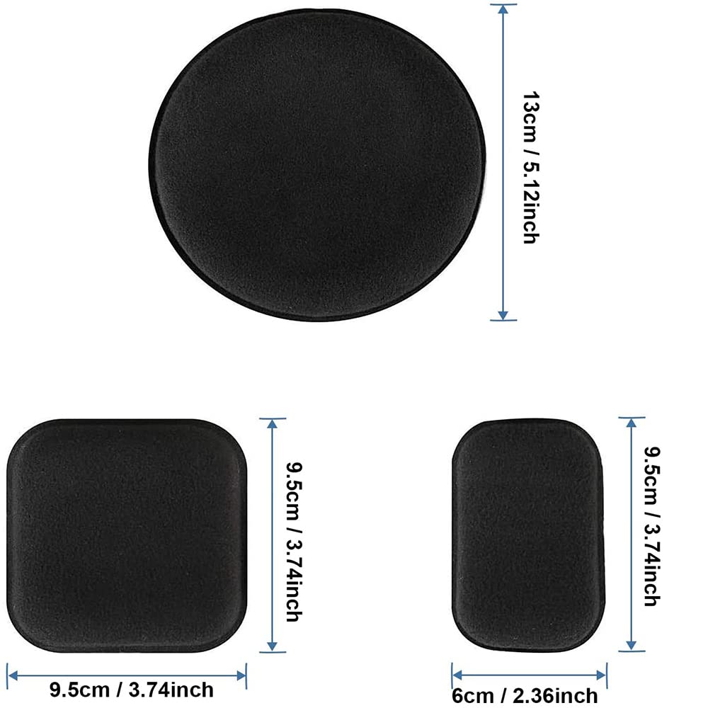 Lxoraziy cuscinetti casco EVA 19 pezzi nero
