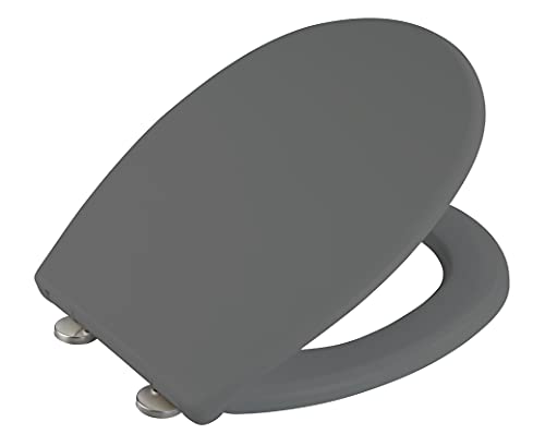 Wenko Vorno Neo copriwater grigio antibatterico