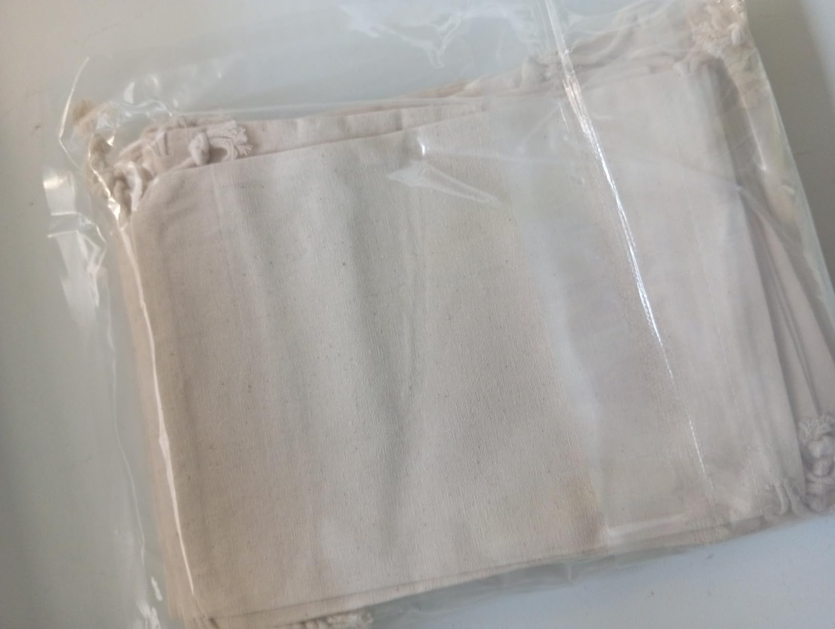 Quelcc Sacchetti Stoffa Cotone 15x20 cm 12 Pezzi Bomboniere