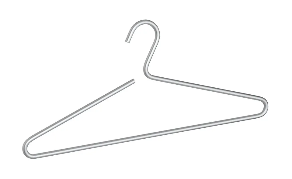 Wenko Lux gruccia alluminio argento 42 cm
