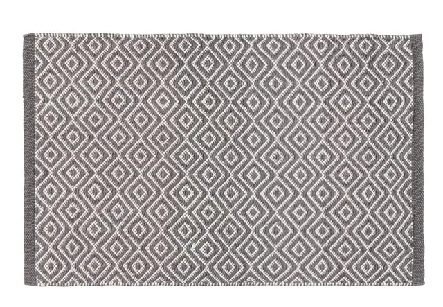 Wenko Turpan tappetino bagno 50x80 grigio antiscivolo