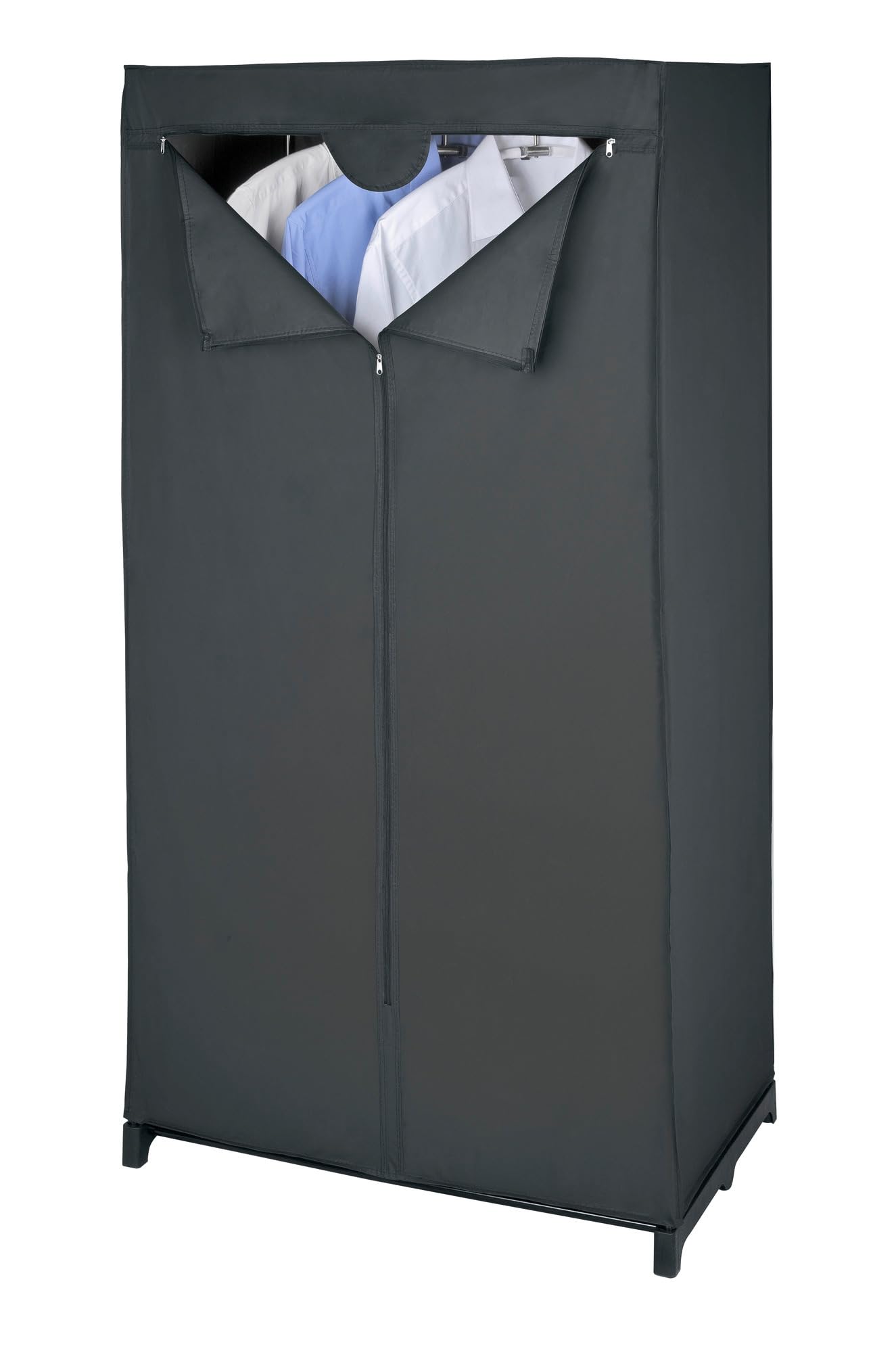 Wenko Deep Black armadio nero 75x150x50 cm PEVA