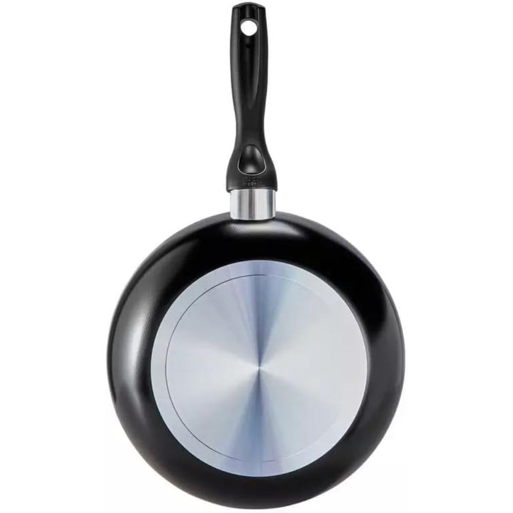 Cecaro Group Set 3 Padelle 20-24-28 cm Antiaderenti Nere Teflon