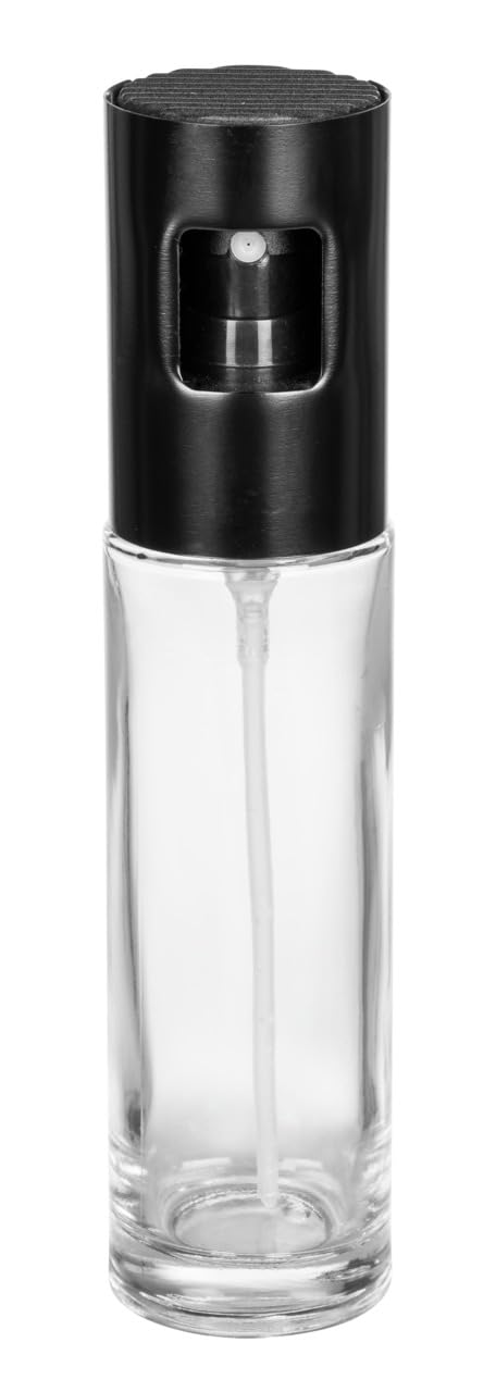 Wenko Nevo Spruzzatore Olio Aceto 100 ml Nero Vetro