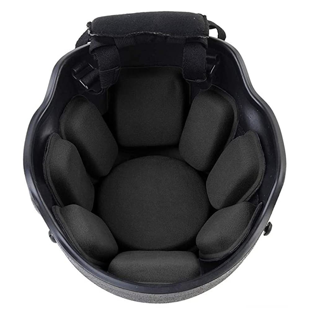 Lxoraziy cuscinetti casco EVA 19 pezzi nero