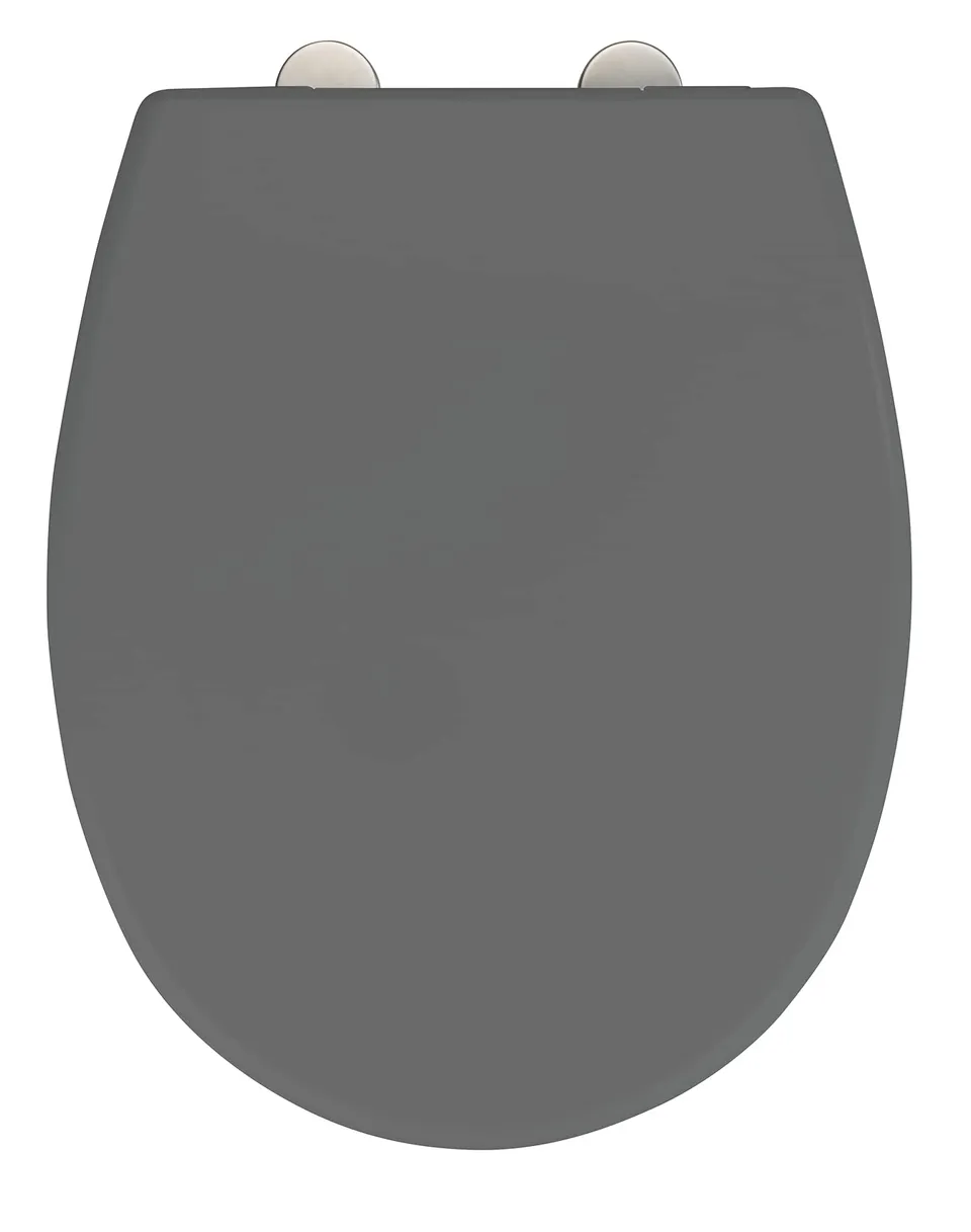 Wenko Vorno Neo copriwater grigio antibatterico
