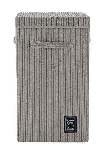 Wenko Cora cesto portabiancheria grigio 63 litri