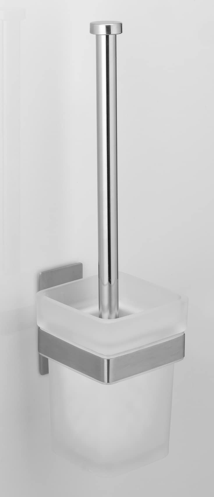 Wenko Genova Turbo-Loc set bagno opaco con scopino