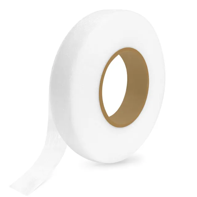 Quelcc nastro termoadesivo orlo bianco 64 m x 20 mm