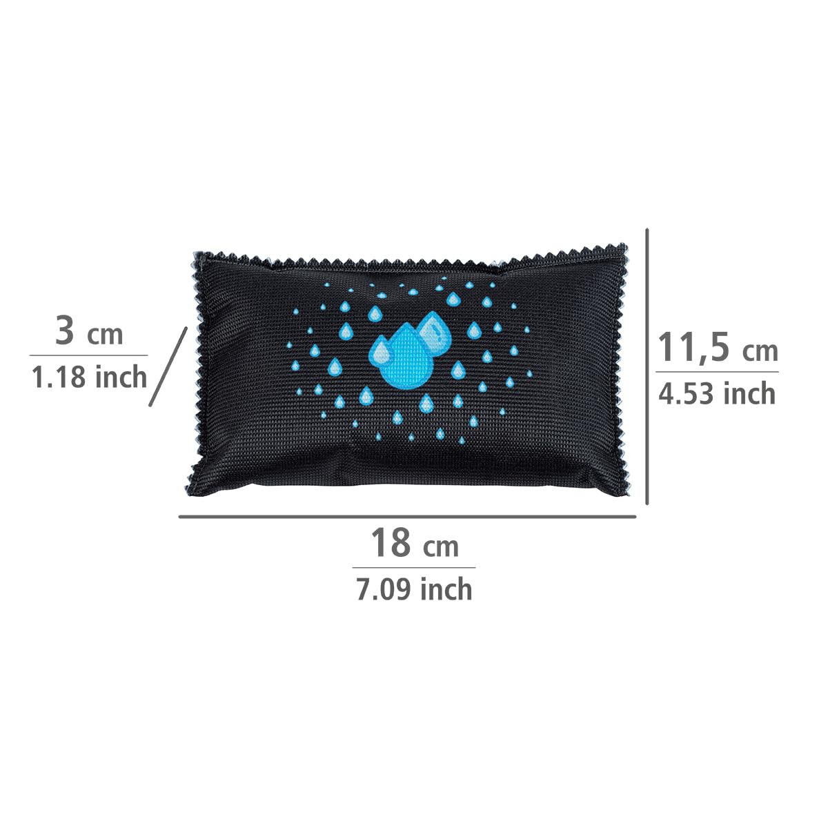 Wenko deumidificatore auto 400 g marrone nero antiappannamento