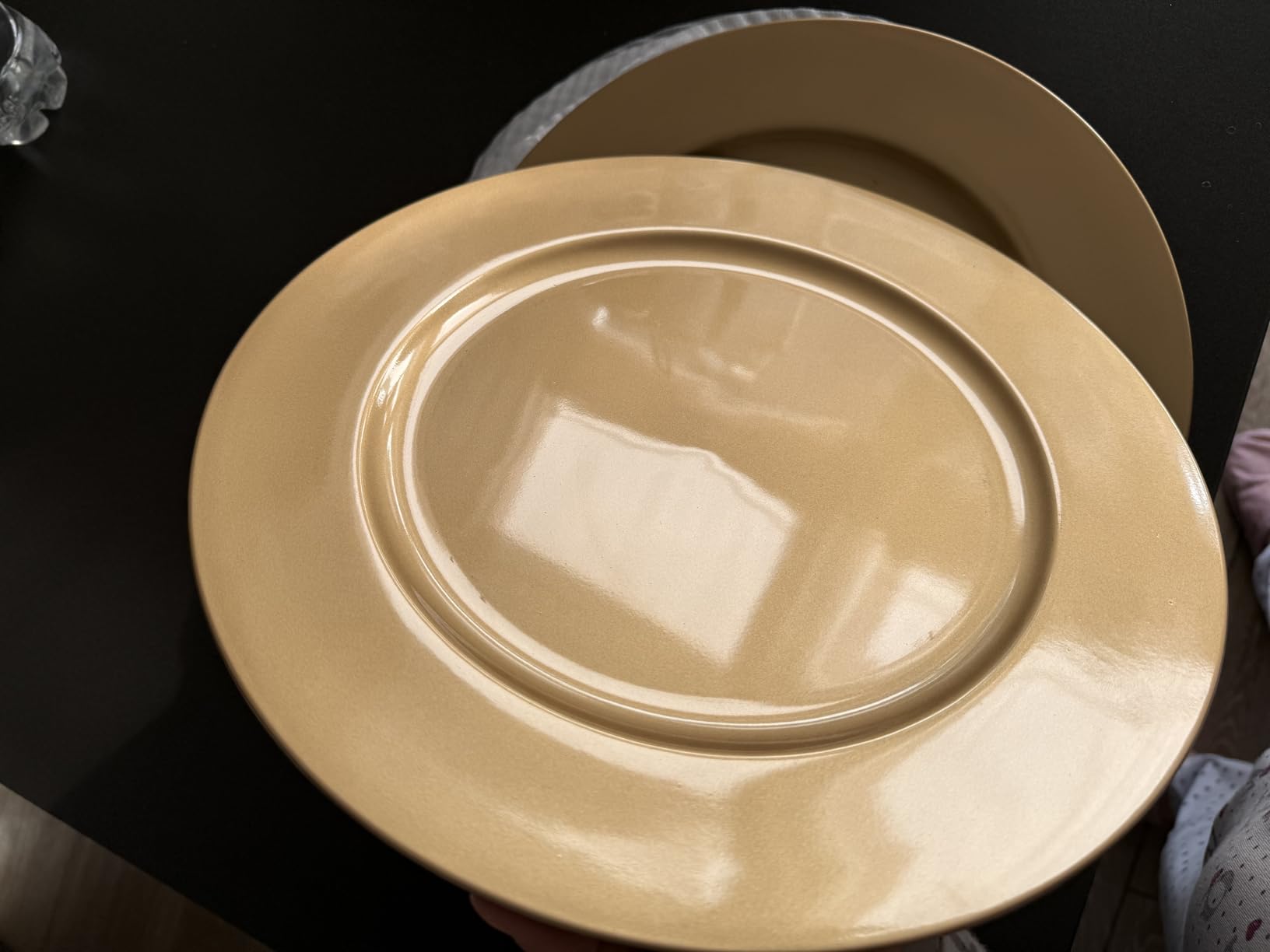 Cecaro Group Sottopiatti Decorativi Oro 33 cm 12 Pezzi