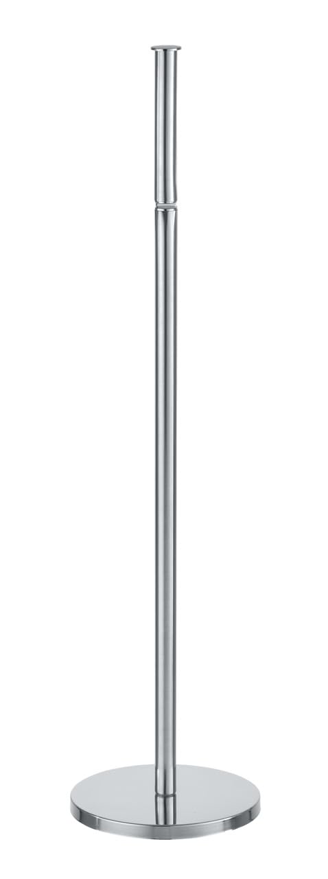 Wenko 2 in 1 portarotolo da terra acciaio lucido 55 cm