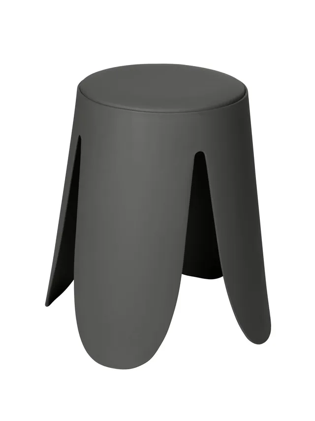 Wenko Comiso Sgabello Bagno 46 cm Grigio 180 kg