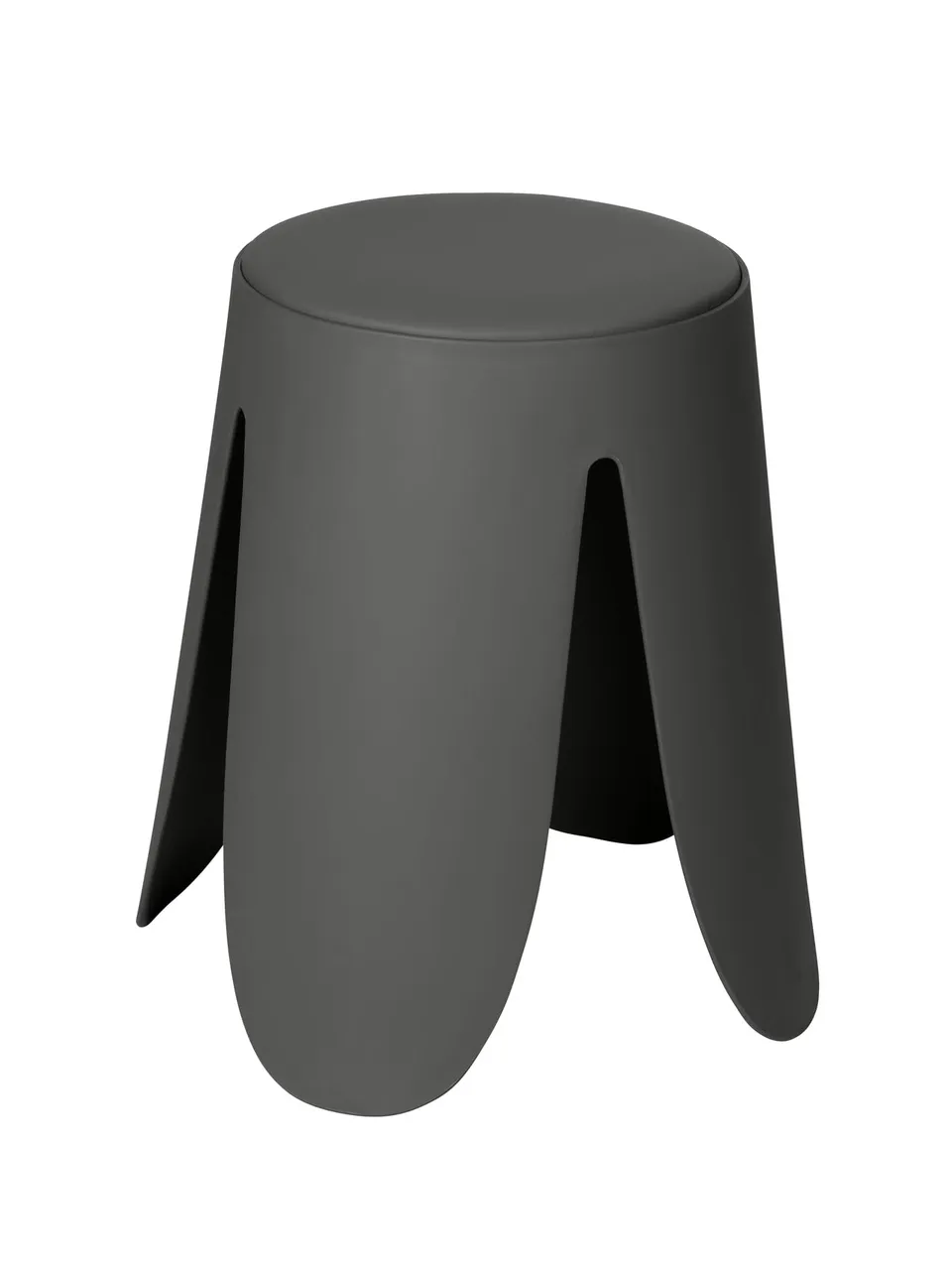 Wenko Comiso Sgabello Bagno 46 cm Grigio 180 kg