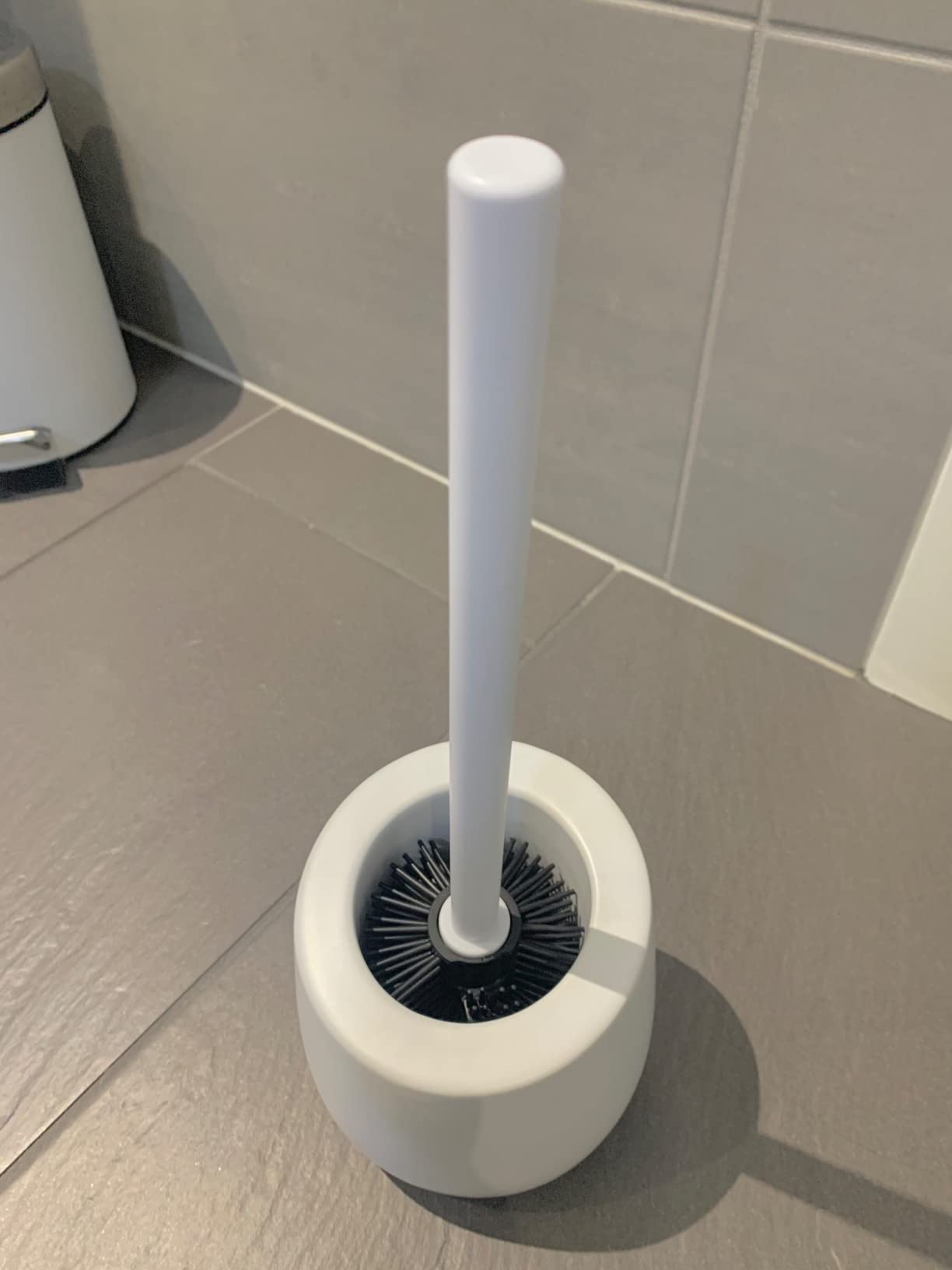 WENKO Badi dispenser sapone ceramica bianco 320 ml